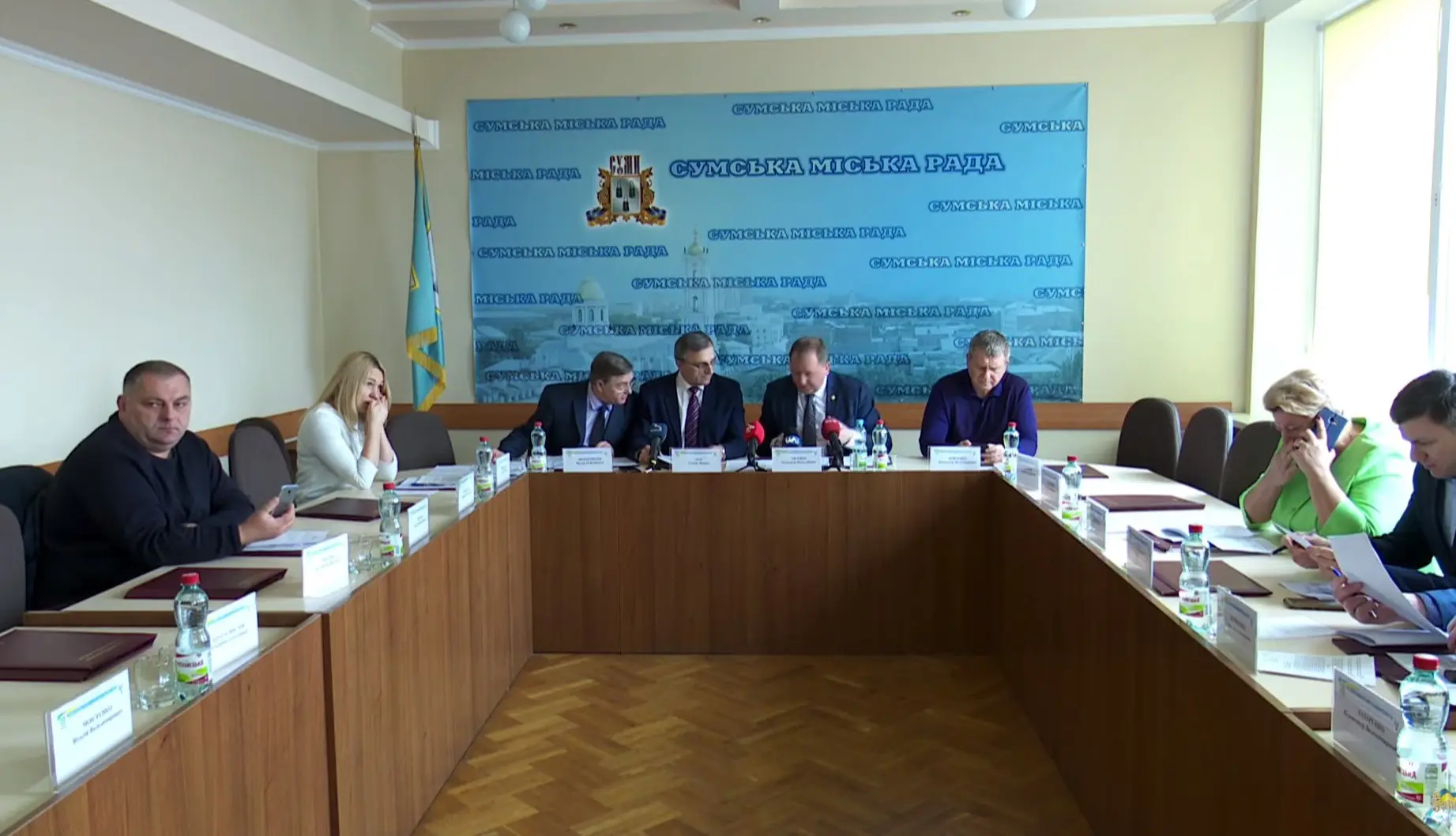Засідання виконавчого комітету. Скріншот: Rada Sumy