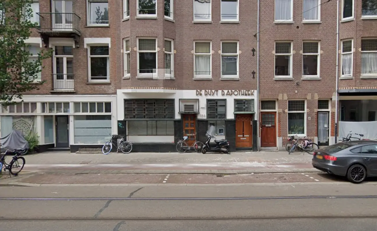Так виглядала моя аптека в Амстердамі. Фото: Google Street View