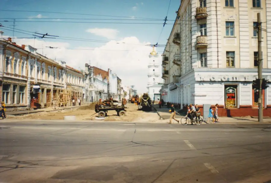 Вулиця Соборна, літо 1999 року. Фото: А. Бондаренко